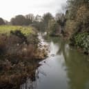 The River Bain seen from Jubilee Way.