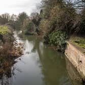 The River Bain seen from Jubilee Way.