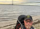Chris Jones at the Humber Bridge.
