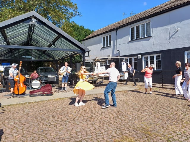 Relentless Rockabilly got them dancing. Image: Dianne Tuckett