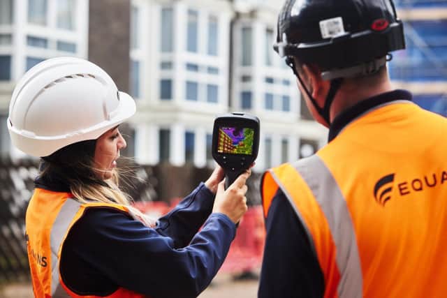 The work will increase the thermal efficiency of the homes