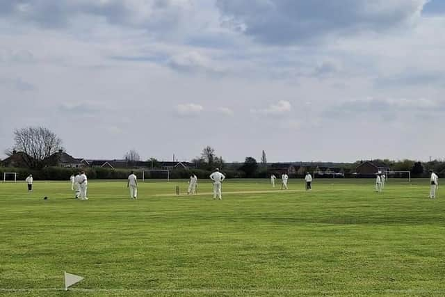 An opening defeat for Gainsborough on a cloudy day to start the season.