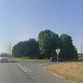 The junction of the A17 and Mill Lane, near Boston, where safety work is to take place. Picture: Google Street View