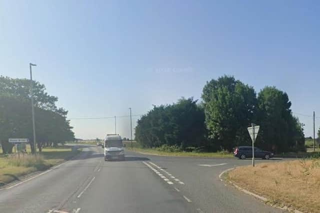 The junction of the A17 and Mill Lane, near Boston, where safety work is to take place. Picture: Google Street View