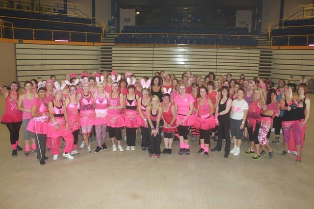 A Zumbathon Party in Pink event was held at the Embassy Theatre, in Skegness, 10 years ago in aid of Breakthrough Breast Cancer. Emma McDonald, of Lincolnshire Fitness, in Skegness, joined forces with the GO PINK campaign to stage the fundraiser. More than 100 people took part in the event helping raise £1,200-plus for the chosen cause.