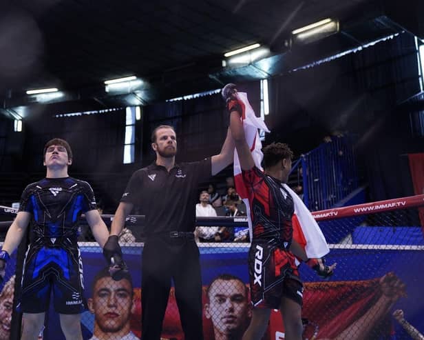 Njega Sohna defeating Ukraine