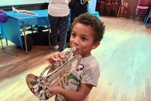 Child playing at Learn to Play