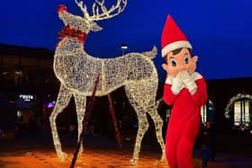 Eric The Naughty Christmas Elf will be bringing some festive mischief to Gainsborough’s Marshall’s Yard