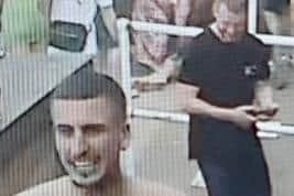 If you can identify these men, please contact the police.