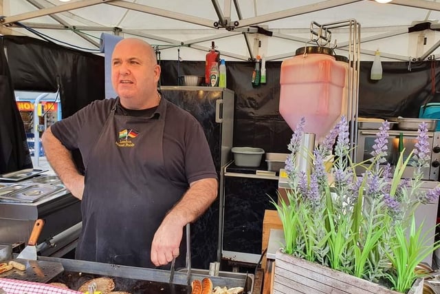 Mablethorpe Continental Market street food festival.