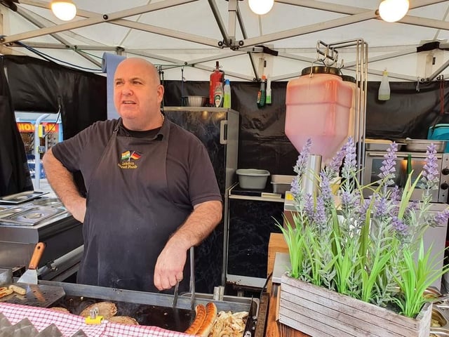 Mablethorpe Continental Market street food festival.
