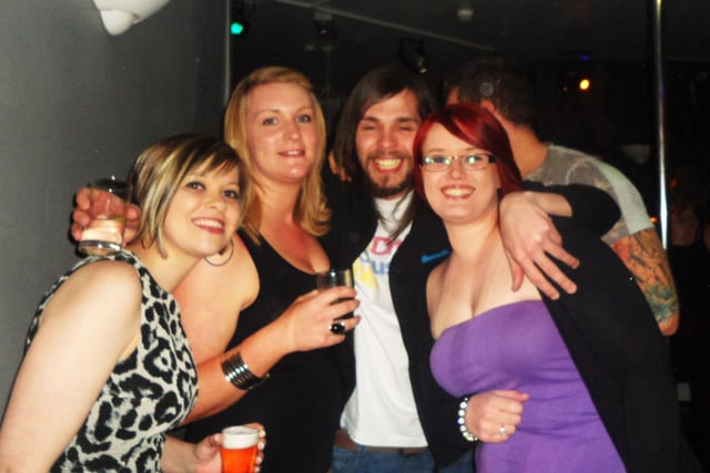 This group formed part of the Louth Leader's latest Big Night Out feature 10 years ago.