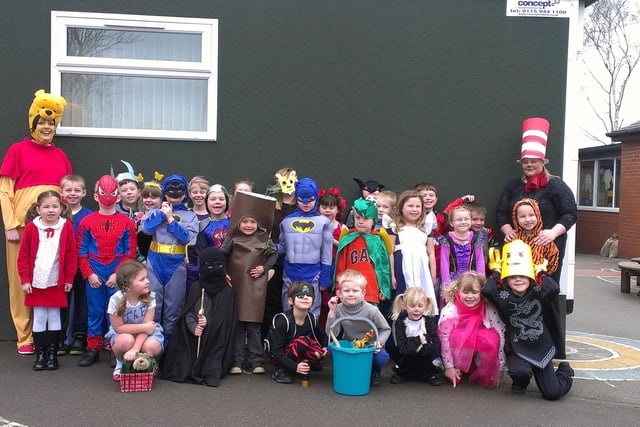 World Book Day fun at Osgodby Primary School.