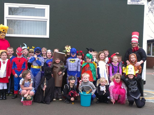 World Book Day fun at Osgodby Primary School.
