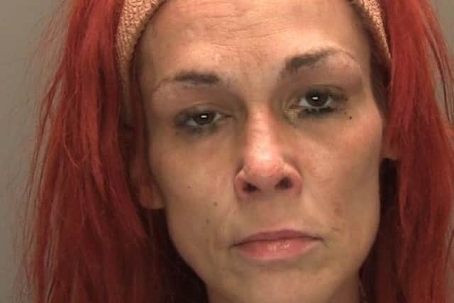 Tanita Burton, 35, of no fixed address, has been sentenced to 36 weeks’ imprisonment