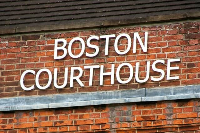 Rounding up cases completed at Boston and Lincoln magistrates' courts.