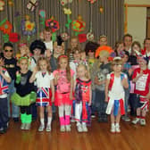 Pupils at Richmond Primary School marking The Queen's Diamond Jubilee 10 years ago.