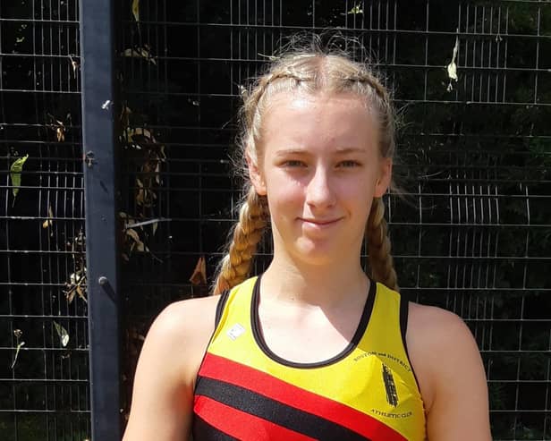 Louise Hirst once again impressed for Boston.