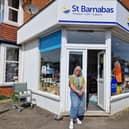 St Barnabas Hospice is appealing for volunteers for its two shops in Skegness.