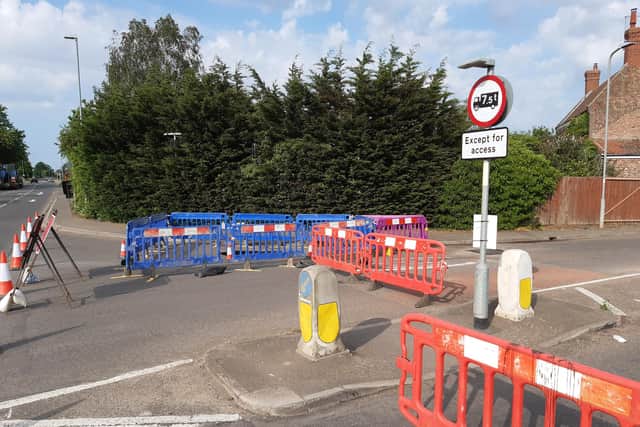 Residents report that the weight restriction on the road is being flouted.
