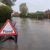 Middle Rasen's main road and side roads into the village are badly affected