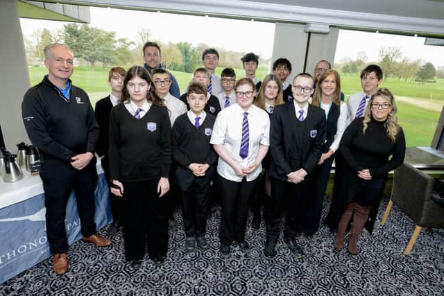 Forty school pupils from Gainsborough Academy spent a day at Thonock Park Golf Club.