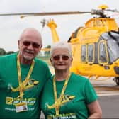 Volunteers Les and Joyce Pert.