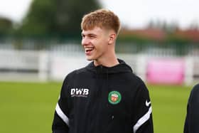 Liam Flitton netted a late penalty at Hucknall.