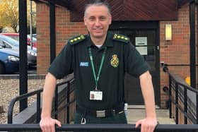 Chris Long worked at East Midlands Ambulance Service for 26 years