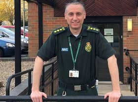 Chris Long worked at East Midlands Ambulance Service for 26 years