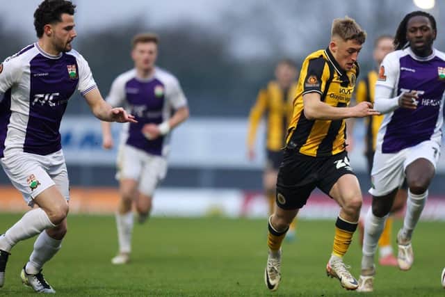 Battling Boston United held National League leaders Barnet to a goal-less draw.