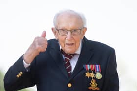 Captain Sir Tom Moore has died at the age of 100.
