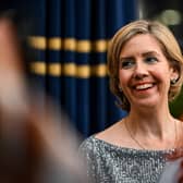 Reform UK's Dame Andrea Jenkyns at the Grimsby count