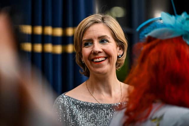 Reform UK's Dame Andrea Jenkyns at the Grimsby count