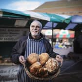 One of the traders at the Farmers’ and Craft Market