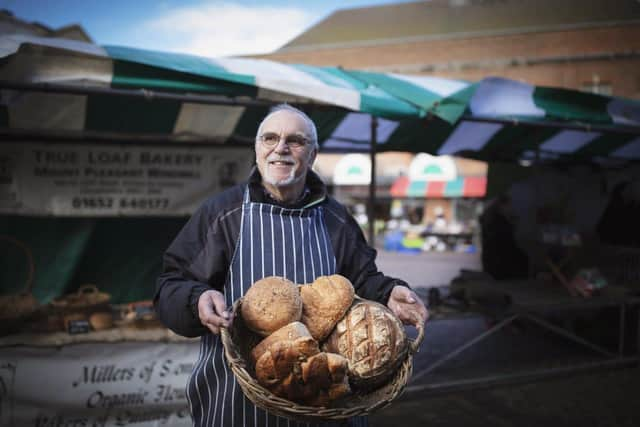 One of the traders at the Farmers’ and Craft Market