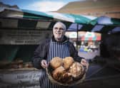 One of the traders at the Farmers’ and Craft Market