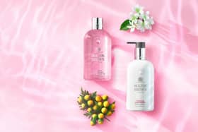Product selection now available at Molton Brown in Springfields