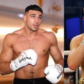 Tommy Fury and Jake Paul will face off this weekend. Photo credit: Getty Images