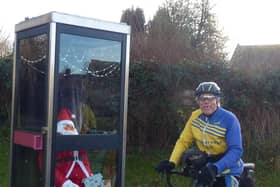 Trevor Halstead in Upton near Gainsborough Christmas Day morning