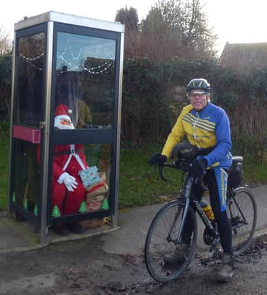 Trevor Halstead in Upton near Gainsborough Christmas Day morning