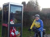 Trevor Halstead in Upton near Gainsborough Christmas Day morning