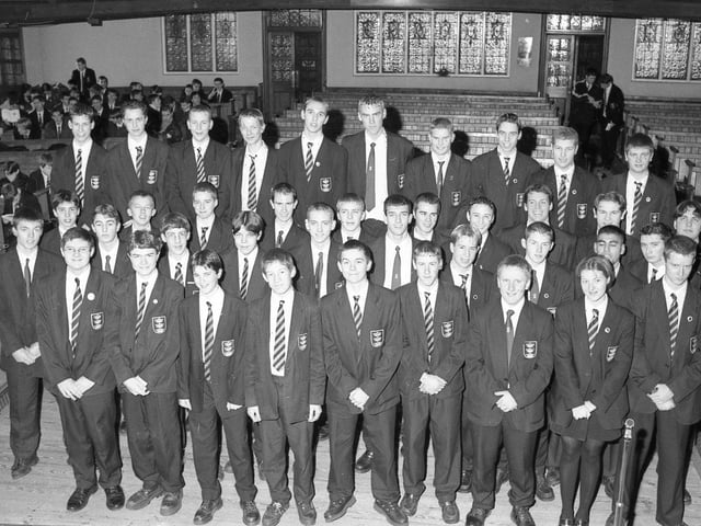 More prize-winners from Boston Grammar School in December 1999.