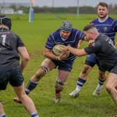 Try scorer Wayne Harley. Pic by David Dales.