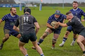 Try scorer Wayne Harley. Pic by David Dales.