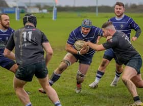 Try scorer Wayne Harley. Pic by David Dales.
