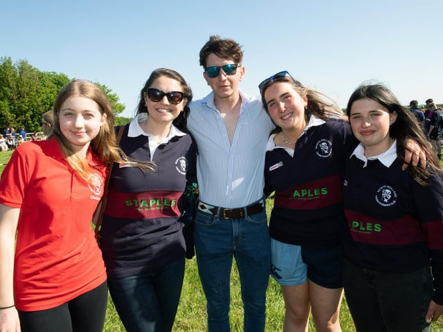 L-R Charlotte Booley, Lyndsey Burks, Anthony Budyonob, Mary Lovelace, Jess Crisp