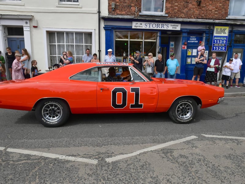 The Wainfleet Weekend parade.