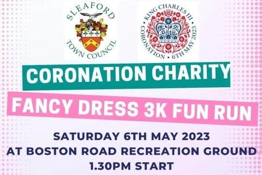 Sleaford's Coronation Charity Fun Run.