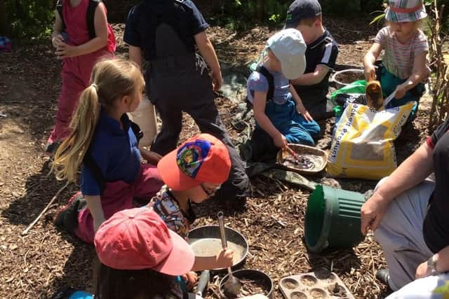 Children at Swineshead Pre-School
